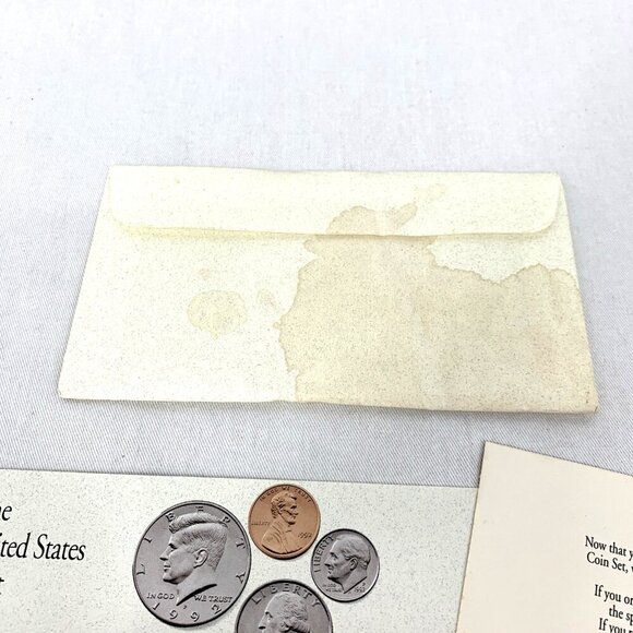 1992 Uncirculated United States Coin Proof Mint Set D and P Mint Marks - Picture 3 of 8